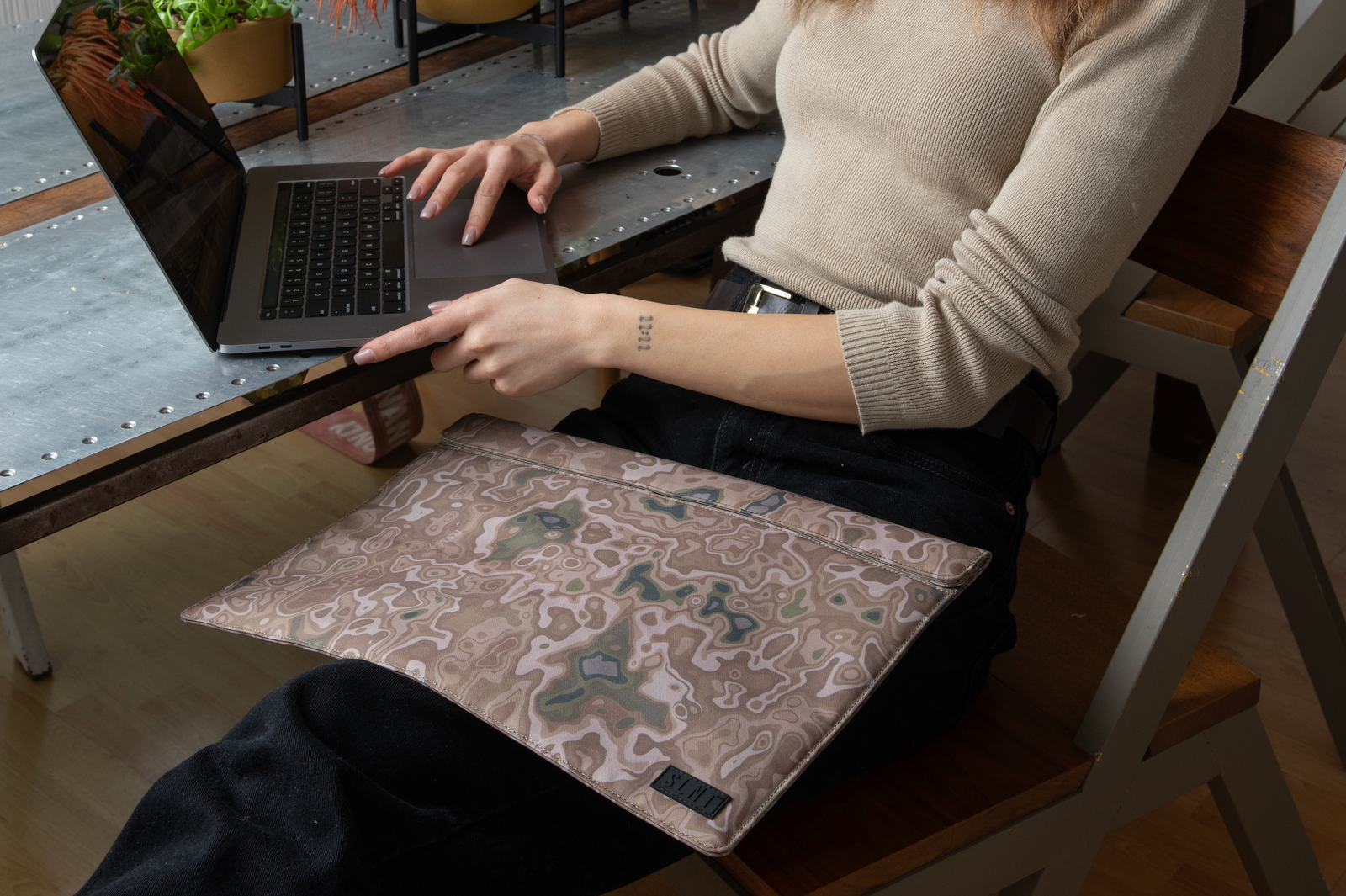 Securing devices in co-working spaces