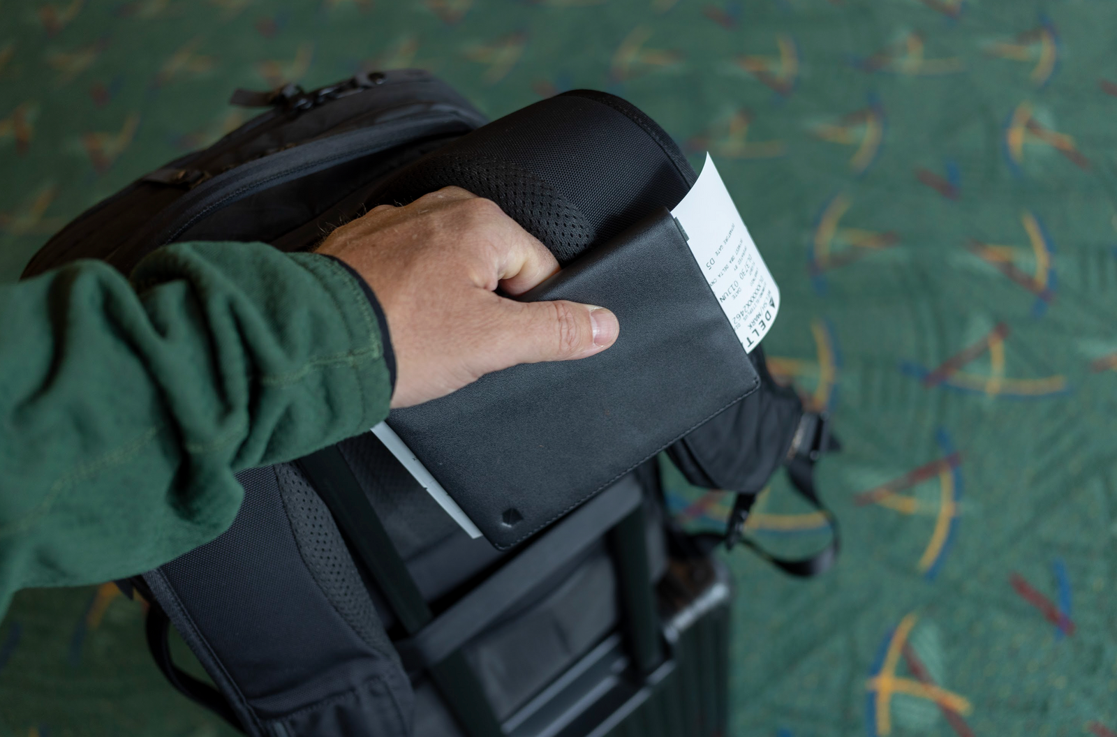 Protecting sensitive information during travel