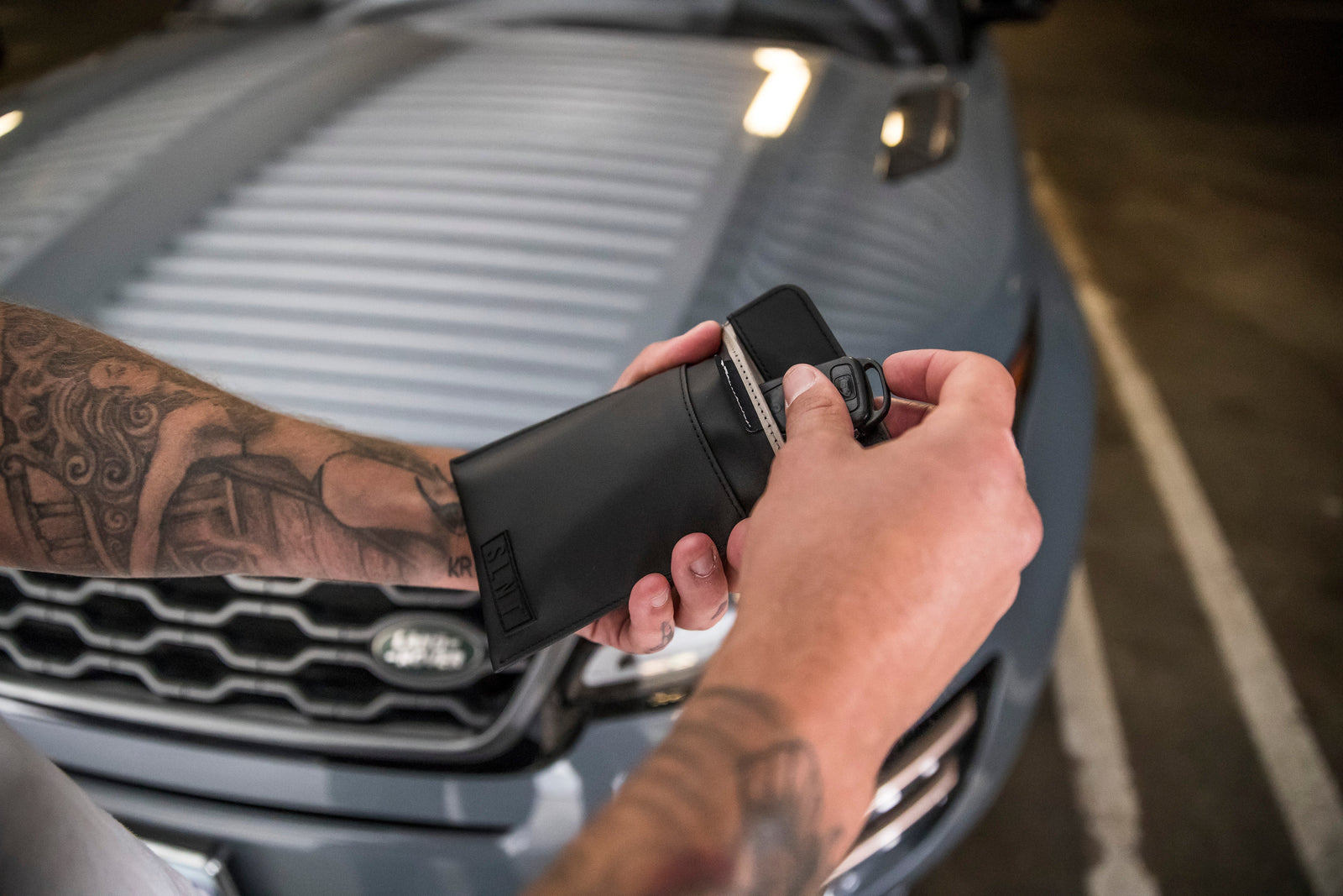 car protection with key fob cover