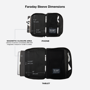 Tech Organizer size guide
