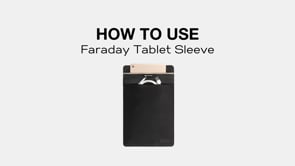 how to use tablet sleeve