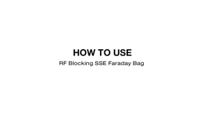 how to use site exploitation bag