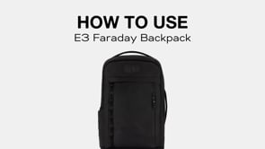 How to use a Faraday Backpack