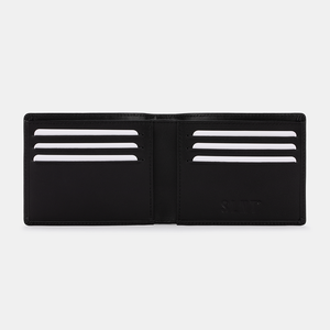 RFID blocking leather wallet