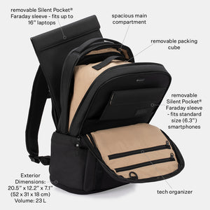 E3 Faraday Backpack and Crossbody Bundle