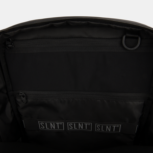 SLNT backpack interior