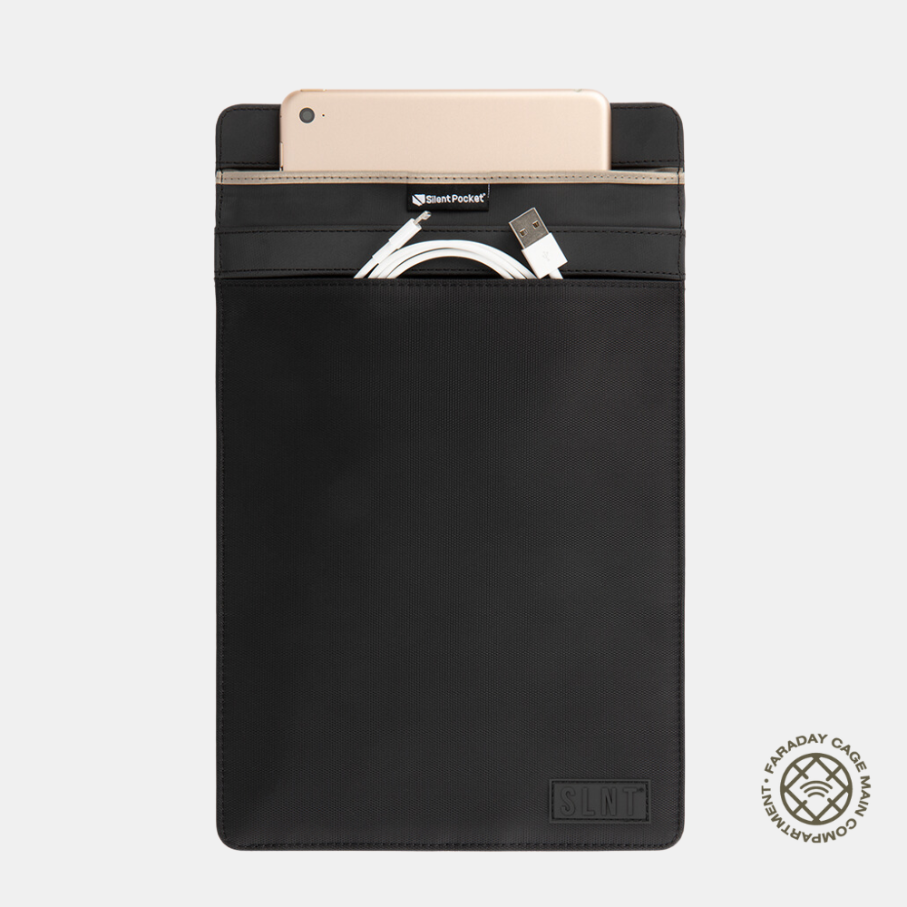 SLNT Faraday Tablets Sleeve Black Nylon Large SPS LBN