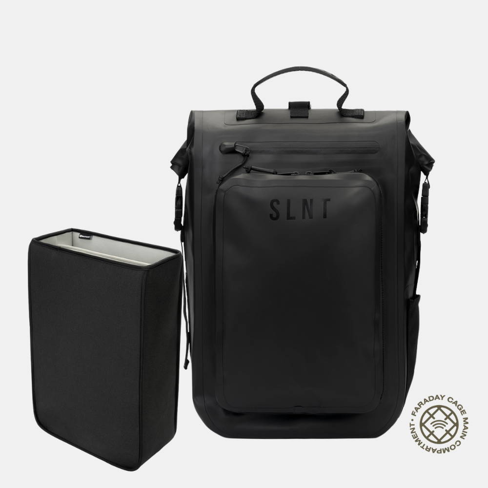 Expanded Faraday backpack and insert