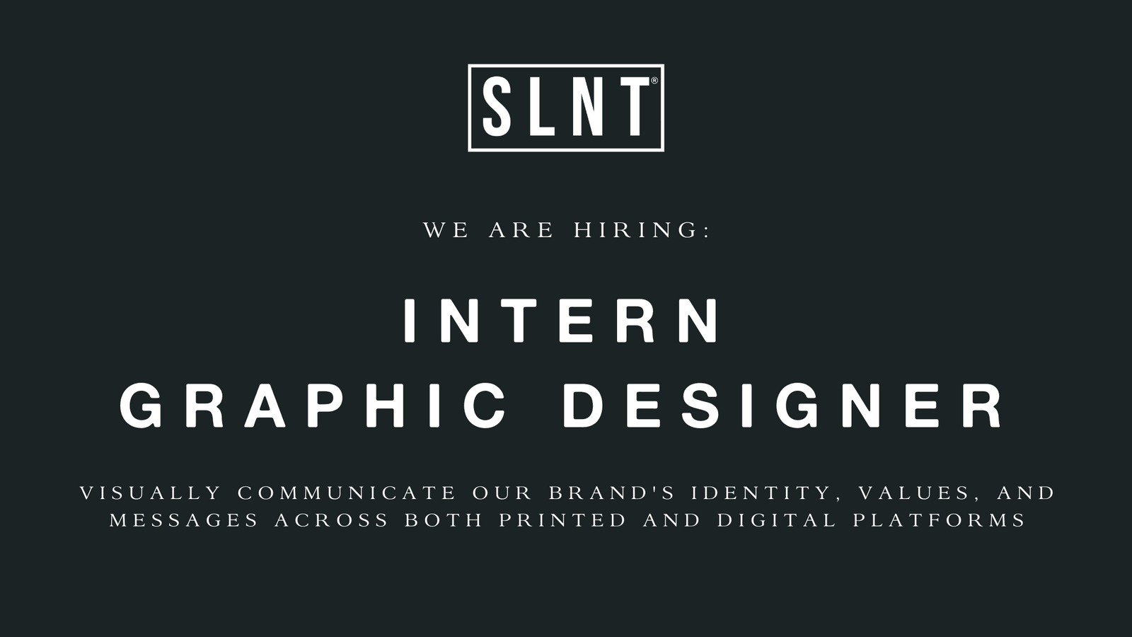 graphic designer intern