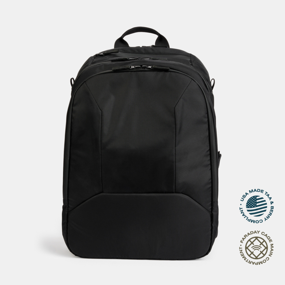Waterproof Faraday Backpack - Berry Compliant USA - Black / USA MADE
