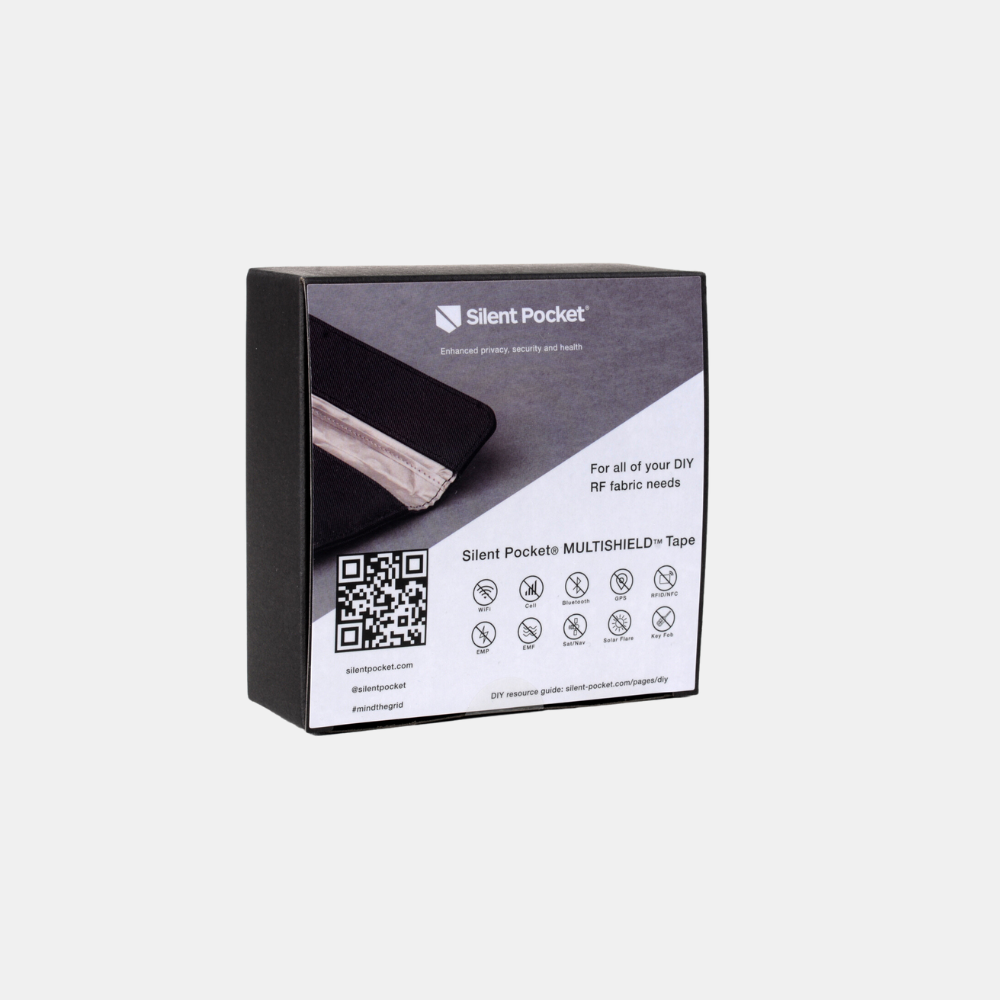 silent pocket multishield faraday tape