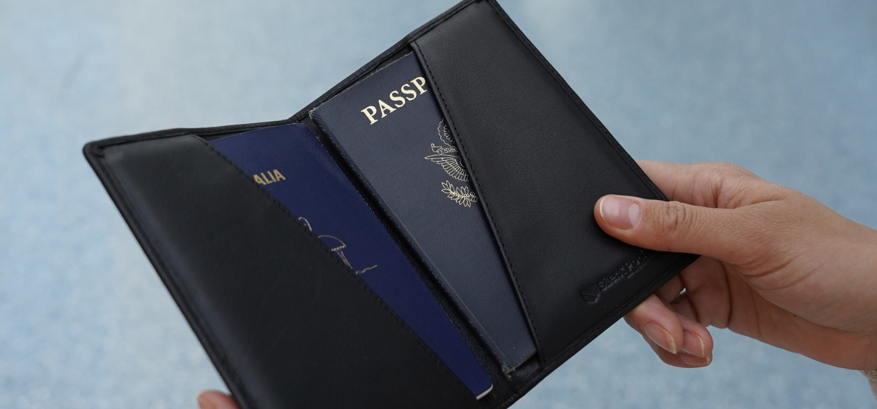 RFID blocking Passport Wallet 