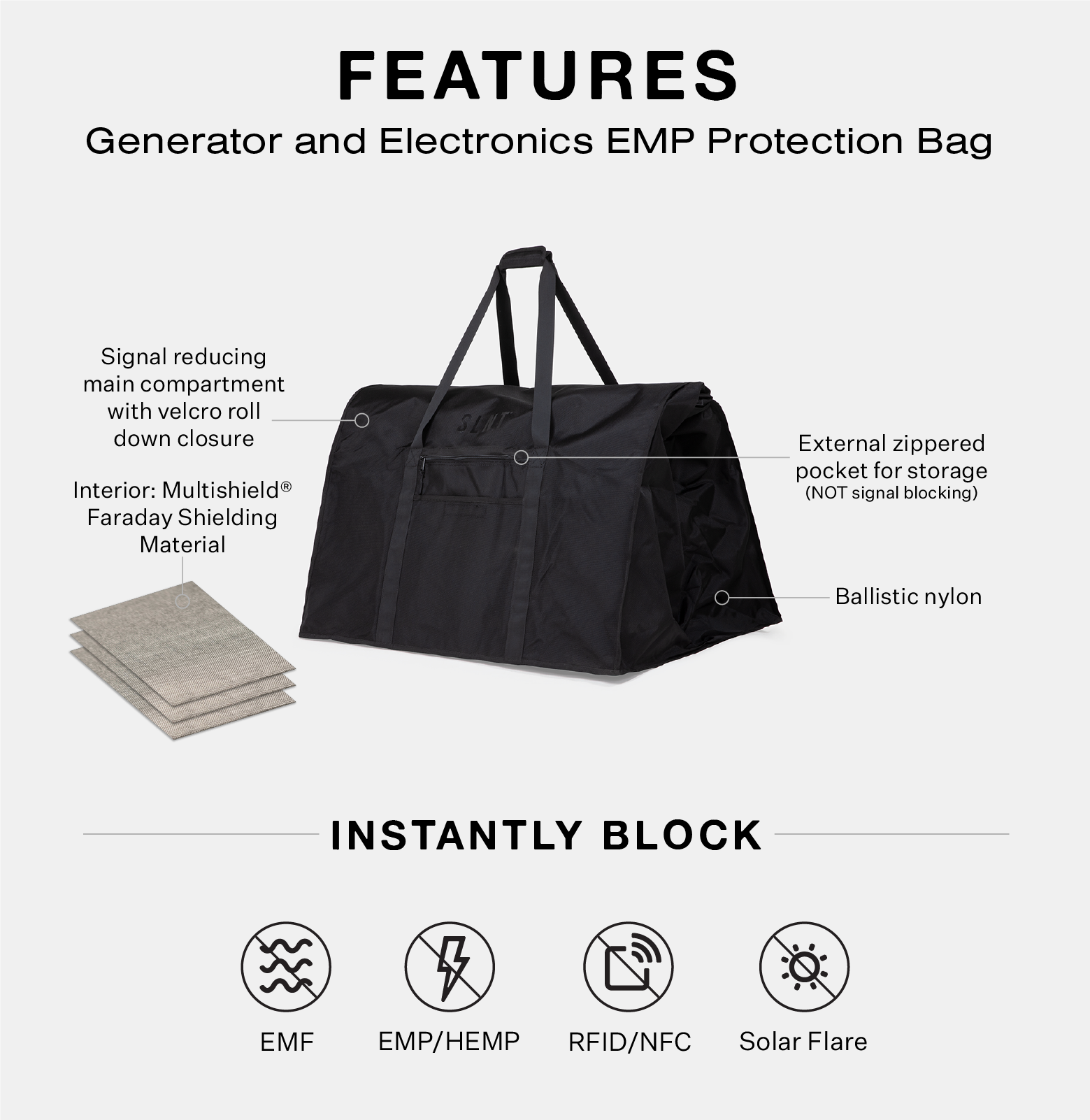 EMP Bag for Generators SLNT