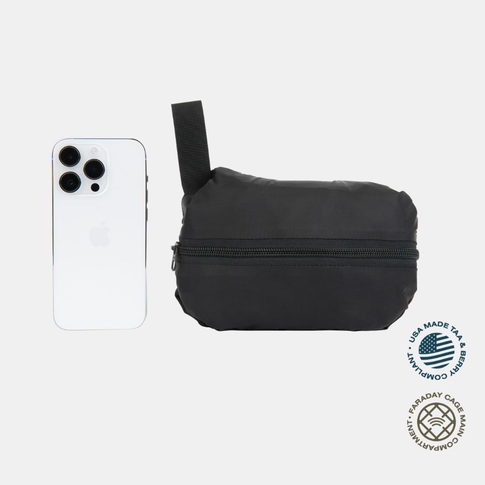 Faraday Bags - Block GPS - Bluetooth - WiFi - RFID and Protect Keyfobs Waterproof Phone Size