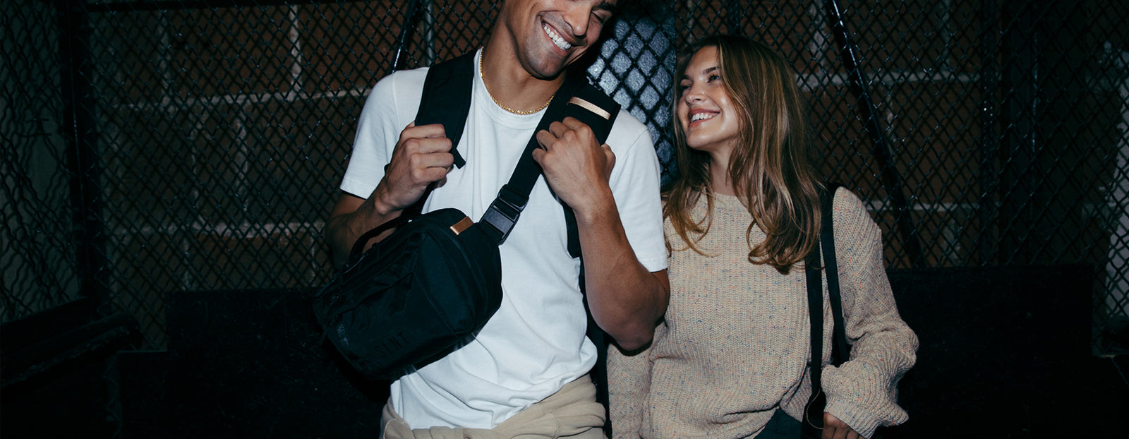 people wearing Faraday bags