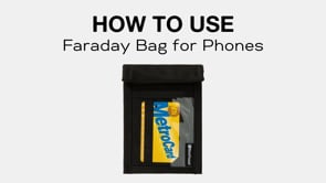 Faraday bag for phones video