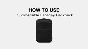 how to use Faraday backpack
