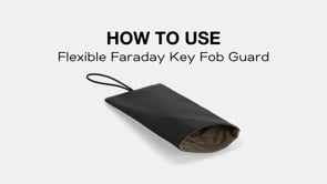 how to use key fob bag