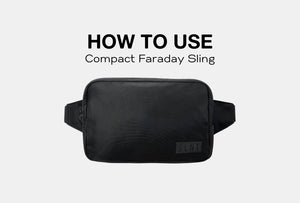 Video of how to use the Compact Faraday Sling