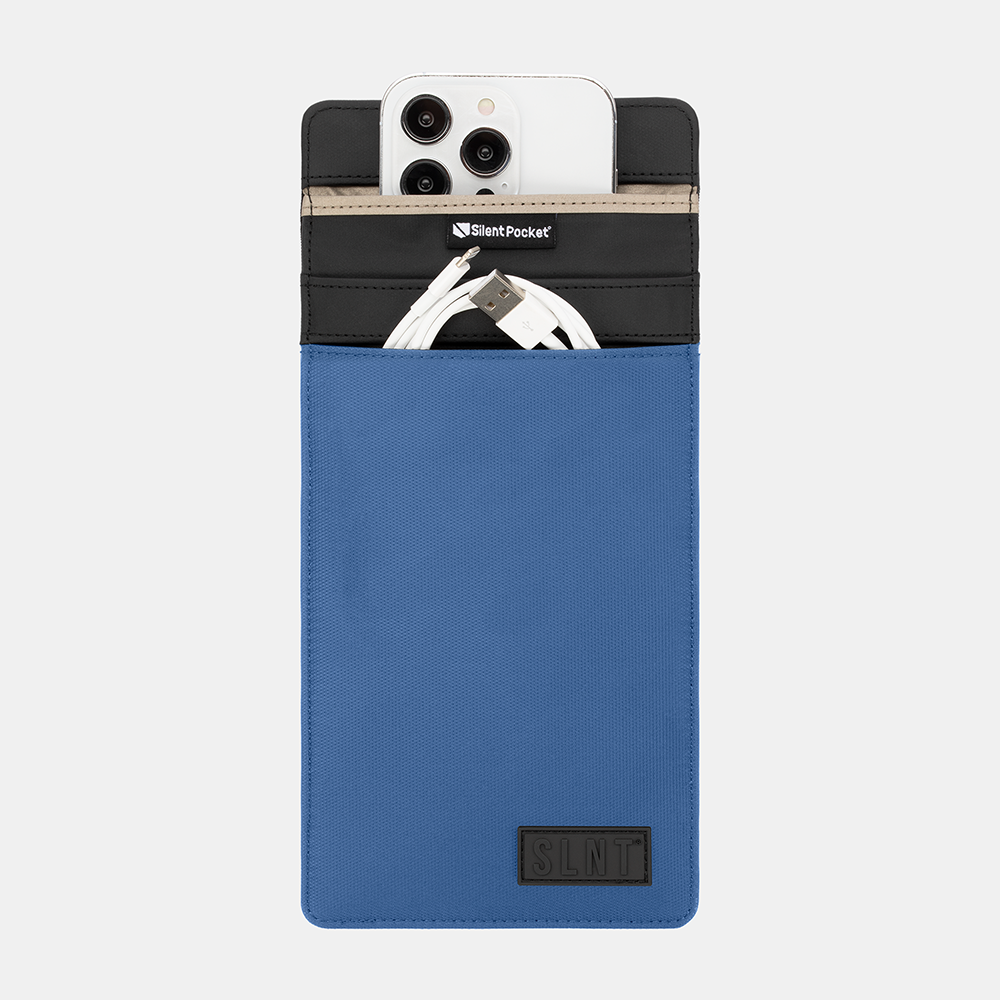 Faraday Phone Bag Medium Black Weatherproof Nylon SLNT