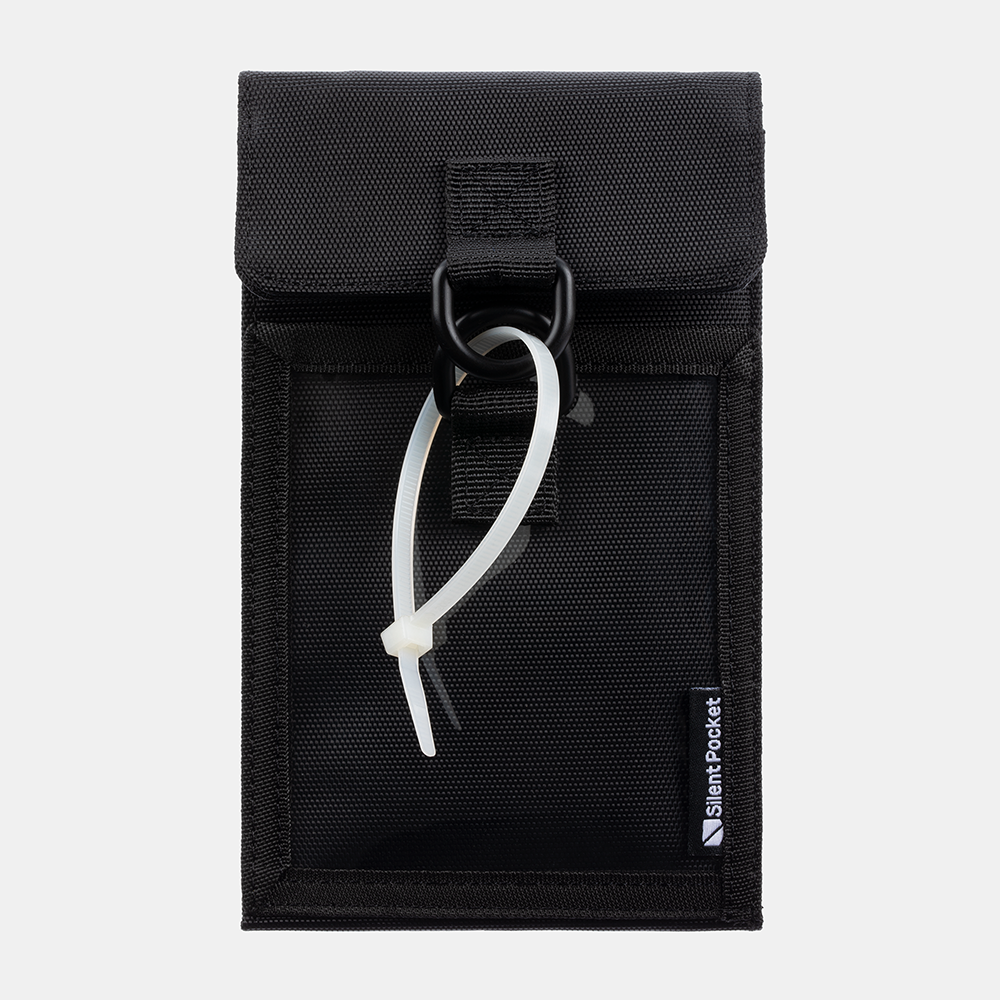 Locking Faraday Bag for Phones & Key Fobs - SLNT®